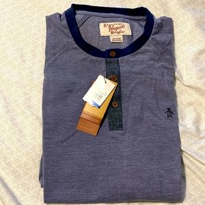 NWT Penguin slim fit long sleeve